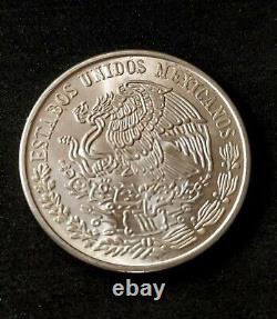 Doubled Die in 100 Pesos 1977 Jose Maria Morelos Silver Mexican Coin