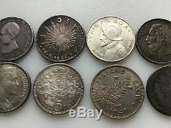 ESTATE SALE World Silver Coin Lots! 10 ITEMS! MUST SEE