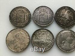 ESTATE SALE World Silver Coin Lots! 10 ITEMS! MUST SEE