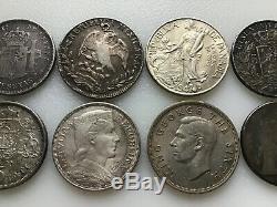 ESTATE SALE World Silver Coin Lots! 10 ITEMS! MUST SEE
