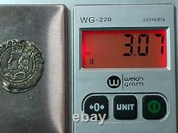 Early Hammered 1479 1516 Ferdinand II Silver Groat Barcelona