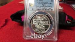 Egypt Silver AH1399 1979 1 Pound Bank of Land Reform Anniversary PCGS PR 68