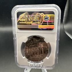 El Cazador 8 Reales 1783 Silver Shipwreck Coin NGC Certified. Has Documentation