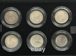 Empire to Independence Six-Coin Rupee Set LE British India to Republic of India