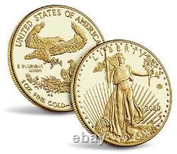 End of World War II 75th Anniversary American Eagle Gold + Silver Coin