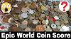 Epic Score Searching World Coins For Silver And Rare Finds