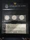 Equatorial Guinee 1958 Rare 3 Silver Coin Set With Goa 1000/1000