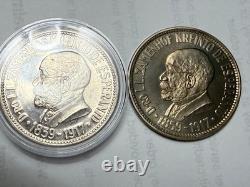 Esperanto Set 25 Steloj coins Both Types 1965 (CN) & 1959 (Silver) Rare