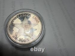 Esperanto Set 25 Steloj coins Both Types 1965 (CN) & 1959 (Silver) Rare