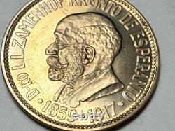 Esperanto Set 25 Steloj coins Both Types 1965 (CN) & 1959 (Silver) Rare