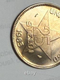 Esperanto Set 25 Steloj coins Both Types 1965 (CN) & 1959 (Silver) Rare