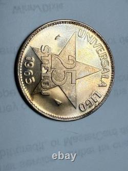 Esperanto Set 25 Steloj coins Both Types 1965 (CN) & 1959 (Silver) Rare