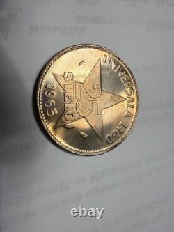 Esperanto Set 25 Steloj coins Both Types 1965 (CN) & 1959 (Silver) Rare