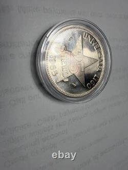 Esperanto Set 25 Steloj coins Both Types 1965 (CN) & 1959 (Silver) Rare