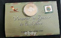 Estado De Veracruz 2nd Phase. 999 1 Oz With Certification Of Authenticy Mexico