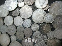Estate Lot 37 Worldwide Silver Coins, Starts 1780, Total Weight 12.79 Troy Oz