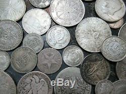 Estate Lot 37 Worldwide Silver Coins, Starts 1780, Total Weight 12.79 Troy Oz