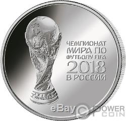 FIFA WORLD CUP 1 Oz Silver Coin 2 Oz Set Russia 2018