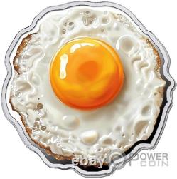 FRIED EGG Silver Coin 500 Francs Cameroon 2025