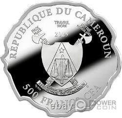FRIED EGG Silver Coin 500 Francs Cameroon 2025