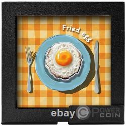 FRIED EGG Silver Coin 500 Francs Cameroon 2025