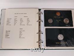 Fao Money Album 1980-1981-1982-1983 Green Album With Silver 6 Pages 28 Coins