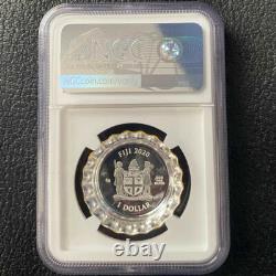 Fiji $1 2020 Traditional Design Fanta Bottle Cap NGC PF 69 Ultra Cameo Silver