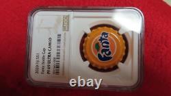 Fiji $1 2020 Traditional Design Fanta Bottle Cap NGC PF 69 Ultra Cameo Silver