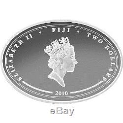 Fiji 2010 $2 Submarines of the World Typhoon Ohio 4 x 1 Oz Silver Proof Coin Set