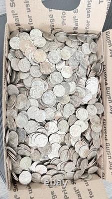 Fire Damaged Coin-LA Wildfire-Bulk Lot of -10c or 25c-(Randomly Selected)-8lb