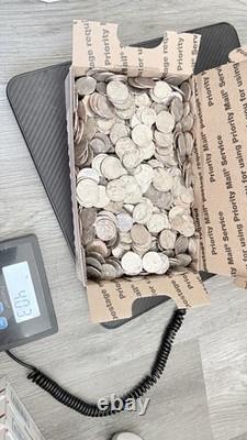 Fire Damaged Coin-LA Wildfire-Bulk Lot of -10c or 25c-(Randomly Selected)-8lb