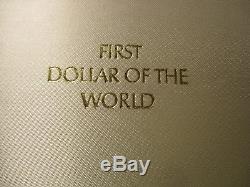 First Dollar of the World Fine Silver Commemorative 5 DIFFERENT COINS (1986)