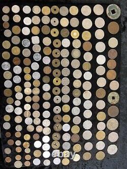 Foreign Coin Lot Nicer coins, silver, older coins 180+ Total