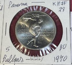 Foreign World Silver 12 Coin Lot 4 Oz Of ASW 1875 to 1977 From 8 Countries