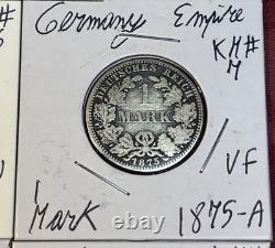 Foreign World Silver 12 Coin Lot 4 Oz Of ASW 1875 to 1977 From 8 Countries