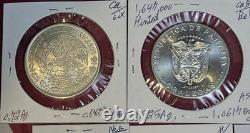 Foreign World Silver 12 Coin Lot 4 Oz Of ASW 1875 to 1977 From 8 Countries