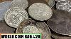 Four Silver Coins U0026 More In World Coin Half Pound Grab Bag Unboxing And Search Bag 20