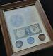 Framed Silver Story Collection Silver Morgan Peace Dollar 10x12