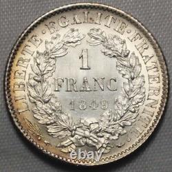 France 1 Franc 1849A KM#759.1 #530026