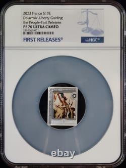 France 2023 S10E 1-Delacroix 2-Le Brun 2-Kitagawa NGC PF 70 UC FR Highest Grade