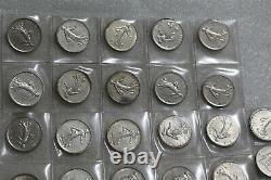 France 5 Francs Collection (1960-2001) With 10 Silver Coins B43 Cg40-9