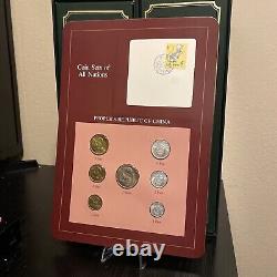 Franklin Mint Coin Sets of All Nations Vol 1 and 2 (46 Cards, 42 Info Cards)