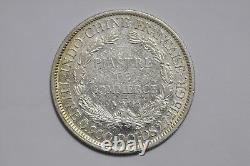 French Indo-china 1887A Piastre Silver Coin (Weight 27.01 g) C125