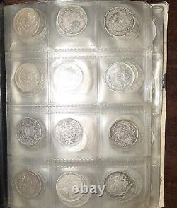 Full album of SILVER world small coins