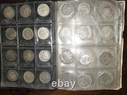 Full album of SILVER world small coins