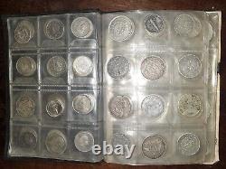 Full album of SILVER world small coins