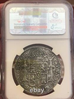 GENUINE SUNKEN TREASURE! 1783 MO 8 Reales Silver Coin NGC El Cazador Shipwreck