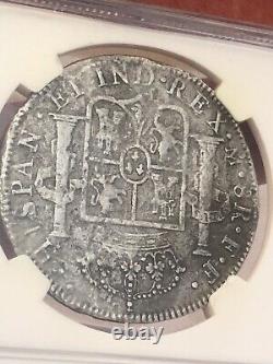 GENUINE SUNKEN TREASURE! 1783 MO 8 Reales Silver Coin NGC El Cazador Shipwreck