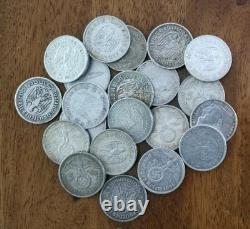 GERMAN Lot 21x Coins 5 REICHSMARK 1934 1936 Third Reich WWII Silver