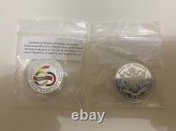 GUYANA $ 50 Commemorative Silver coin (2023) Mark Guyana -China Relations
